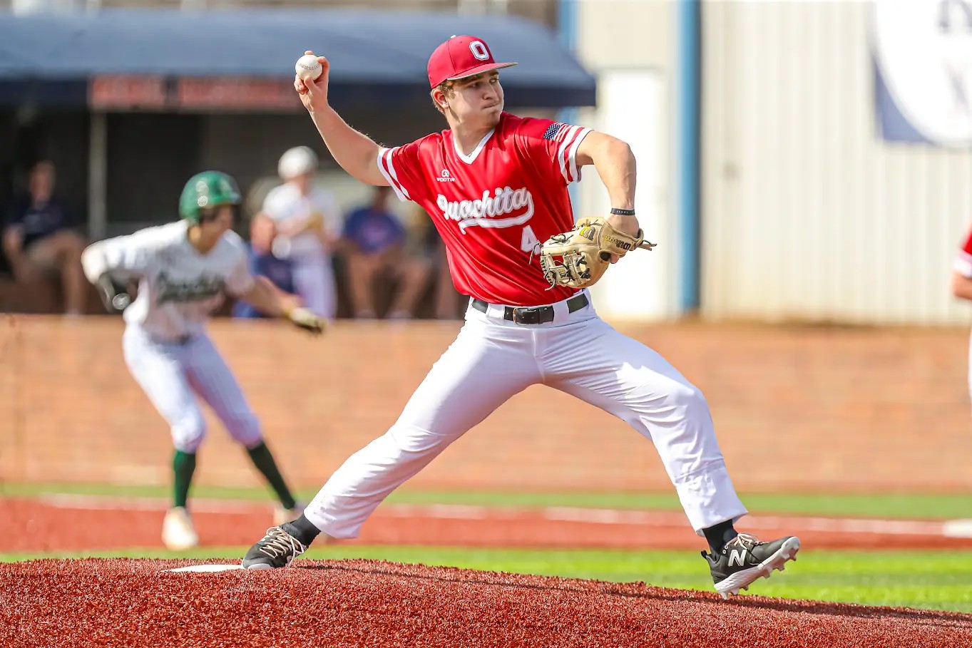 Ouachita baseball pitcher competing at Bayou Jamb